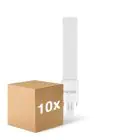 Flerpack 10x Noxion Lucent PL-S LED 4.3W - 840 Kallvit | 2-Stift - Ersättare 9W