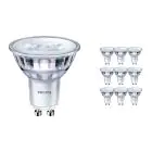 Flerpack 10x Philips Corepro LED Spot GU10 PAR16 2.7W 215lm 36D - 827 Extra Varm Vit | Ersättare 25W