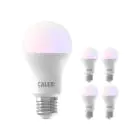 Flerpack 5x Calex Smart Tuya Wifi E27 Päron 8.5W 806lm - 822-840 Justerbar Vit | RGBW - Dimbar - Ersättare 60W