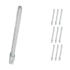 Flerpack 10x Osram Dulux S 11W 840 | Kallvit - 2-Stift