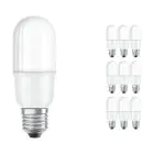 Flerpack 10x Ledvance Classic LED E27 Linjär Matt 9W 1050lm - 840 Kallvit | Ersättare 75W