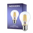 Noxion Lucent Filament LED E27 Päron Klar 7W 806lm - 827 Extra Varm Vit | Dimbar - Ersättare 60W