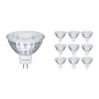 Flerpack 10x Philips Corepro LED Spot GU5.3 MR16 2.9W 230lm 36D - 827 Extra Varm Vit | Ersättare 20W