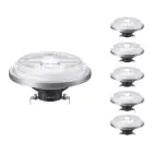 Flerpack 6x Philips MASTER LED Spot G53 AR111 10.8W 600lm 40D - 927 Extra Varm Vit | Bästa färgåtergivning - Dimbar - Ersättare 50W