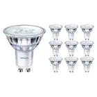 Flerpack 10x Philips Corepro LED Spot GU10 PAR16 4.9W 460lm 36D - 830 Varm Vit | Ersättare 65W
