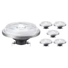 Flerpack 6x Philips MASTER LED Spot G53 AR111 10.8W 600lm 9D - 927 Extra Varm Vit | Bästa färgåtergivning - Dimbar - Ersättare 50W