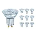 Flerpack 10x Ledvance Performance LED Spot Reflektor GU10 PAR16 4.5W 350lm 36D - 940 Kallvit | Bästa färgåtergivning - Dimbar - Ersättare 50W