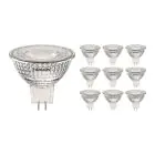 Flerpack 10x Noxion LED Spot GU5.3 MR16 4.4W 345lm 36D - 840 Kallvit | Dimbar - Ersättare 35W