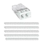 Flerpack 100x Wago 2273-202 Kopplingsklämma Compact | 2 Tråd Anslutning - Kopplingsklämma