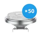 Flerpack 50x Noxion Spot LED Spot G53 AR111 7.2W 450lm 40D - 918-927 Dim To Warm | Bästa Färgåtergivning - Dimbar - Ersättare 50W