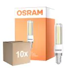 Flerpack 10x Osram Special T Slim LED E14 Klar 6.5W 806lm - 827 Extra Varm Vit | Dimbar - Ersättare 60W