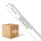 Flerpack 10x Noxion LED Rör T8 Avant (EM/Mains) Standard Output 19W 2300lm - 840 Kallvit | 150cm - Ersättare 58W
