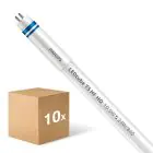 Flerpack 10x Philips LED Rör T5 MASTER Instantfit (HF) High Output 10.5W 1600lm - 840 Kallvit | 55cm - Dimbar - Ersättare 24W