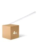 Flerpack 4x Philips LED Allmänbruksarmatur Ledinaire BN021C 24W 2400lm - 830 Varm Vit | 150cm