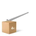 Flerpack 4x Noxion LED Allmänbruksarmatur Vattentät Ecowhite V3.0 36/50W 4680/6500lm - 830-865 CCT | 150cm