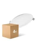 Flerpack 4x Ledvance LED Downlight Slim Runda DN155 12W 1020lm 120D - 830 Varm Vit | 169mm 