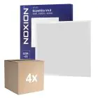 Flerpack 4x Noxion LED Panel Ecowhite V4.0 28W 3400lm - 840 Kallvit | 60x60cm - Philips driver