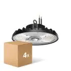 Flerpack 4x Noxion LED Highbay Ecowhite V2.0 200W 32000lm 120D - 840 Kallvit | IP65 - 1-10V Dimbar