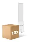 Flerpack 10x Noxion Lucent PL-S LED 4.3W - 840 Kallvit | 4-Stift - Ersättare 9W