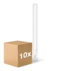 Flerpack 10x Philips CorePro PL-L LED Lampa Mains 24W - 840 Kallvit | 4-Stift - Ersättare 55W