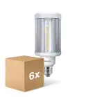 Flerpack 6x Philips TrueForce LED E27 HPL Klar 28W 4000lm 360D - 840 Kallvit | Ersättare 125W