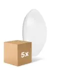Flerpack 5x Ledvance Surface Cirkulär 400 24W 840 1920lm Vit IP44 | Kallvit