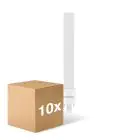 Flerpack 10x Noxion Lucent PL-S LED  6W - 830 Varm Vit | 2-Stift - Ersättare 11W