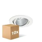 Flerpack 10x Philips LED Spot Klar Accent G2 RS061B 6W 550lm 36D - 840 Kallvit | 80mm - Dimbar 