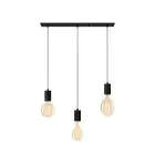 Calex XXL Höga lumen Guld Komplett set - Including 3 XXL Lampas + Cordset Rektangulär bas
