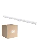Flerpack 4x Noxion LED Allmänbruksarmatur Batline V2.0 8W 990/1080/1050lm - 830-865 CCT | 60cm