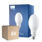 Flerpack 6x Philips LED TrueForce Core HPL E27 24.5W 4000lm - 840 Kallvit | Ersättare 125W