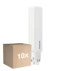 Flerpack 10x Philips CorePro PL-C LED 5.5W 660lm - 840 Kallvit | 4-Stift - Ersättare 13W