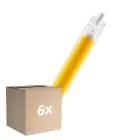 Flerpack 6x Osram LED Slim Line R7S LED R7S 118mm Klar 8W 806lm - 840 Kallvit | Ersättare 60W