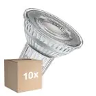 Flerpack 10x Ledvance LED PAR16 GU10 Reflektor 7W 750lm 36D - 840 Kallvit | Ersättare 80W