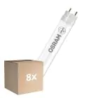 Flerpack 8x Osram LED Rör T8 (EM/Mains) Standard Output 5.4W 650lm - 840 Kallvit | 44cm - Ersättare 15W