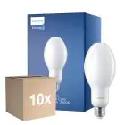 Flerpack 10x Philips TrueForce Core LED E27 HPL/SON Matt 13W 2000lm 300D - 830 Varm Vit | Ersättare 50W