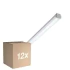 Flerpack 12x Philips LED Allmänbruksarmatur Vattentät WT060C 30W 3600lm - 865 Dagsljus | 120cm