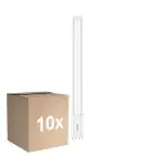 Flerpack 10x Philips CorePro PL-L LED Lampa EM/Mains 16.5W - 830 Varm Vit | 4-Stift - Ersättare 36W