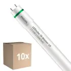 Flerpack 10x Philips LED Rör T8 MASTER (EM/Mains) Ultra Efficiency 17.6W 3700lm - 840 Kallvit | 150cm - Ersättare 58W
