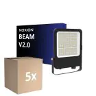 Flerpack 5x Noxion LED Strålkastare Beam V2.0 40-100W 5600-14000lm 90D - 830-840-865 CCT | IP66 - Symmetrisk