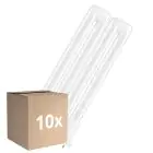Flerpack 10x Osram Dulux-F LED 12W 1500lm - 840 Kallvit | 4-Stift - Ersättare 24W