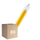 Flerpack 6x Osram LED Slim Line R7S LED R7S 118mm Klar 8W 806lm - 827 Extra Varm Vit | Ersättare 60W