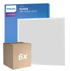 Flerpack 6x Philips LED Panel Ledinaire RC065B 28W 3400lm - 865 Dagsljus | 60x60cm - UGR 