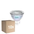 Flerpack 10x Noxion LED Spot Reflektor GU4 MR11 4.5W 345lm 36D - 927 Extra Varm Vit| Bästa Färgåtergivning - Dimbar - Ersättare 35W