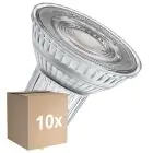 Flerpack 10x Ledvance LED Spot GU10 PAR16 2.4W 230lm 36D - 930 Varm Vit | Bästa Färgåtergivning - Dimbar - Ersättare 35W