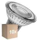 Flerpack 10x Ledvance LED Spot GU10 PAR16 8W 750lm 36D - 827 Extra Varm Vit | Dimbar - Ersättare 100W