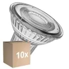 Flerpack 10x Ledvance LED Spot GU10 PAR16 6.1W 575lm 36D - 930 Varm Vit | Bästa Färgåtergivning - Dimbar - Ersättare 80W