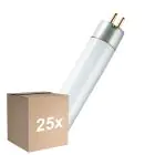 Flerpack 25x Osram Lumilux T5 Short EL T5 8W - 840 Kallvit| 29cm 