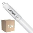 Flerpack 10x Osram LED Rör T5 SubstiTUBE (Mains AC) Ultra Output 37W 5050lm - 830 Varm Vit | 145cm - Ersättare 80W