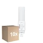 Flerpack 10x Philips CorePro PL-C LED 360D 6.9W 980lm - 830-840-865 CCT | 2-Stift - Ersättare 18W